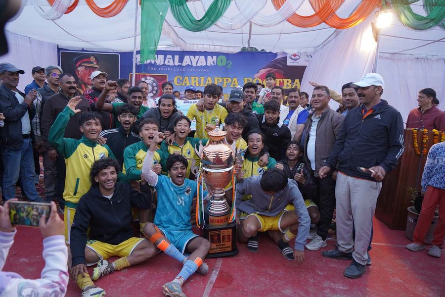 Football tournament winners