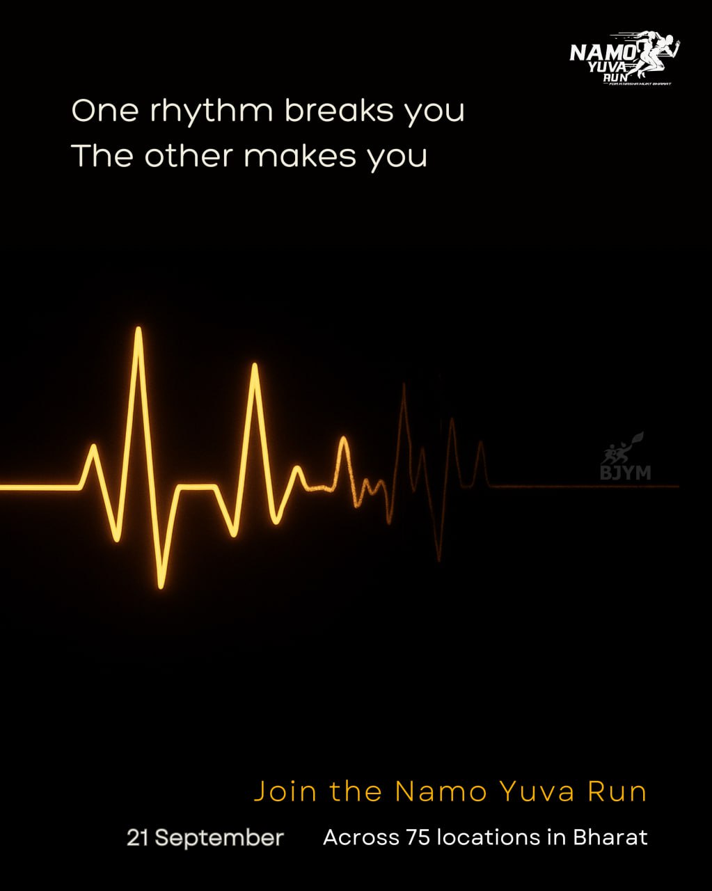 Teaser creative · One rhythm breaks you