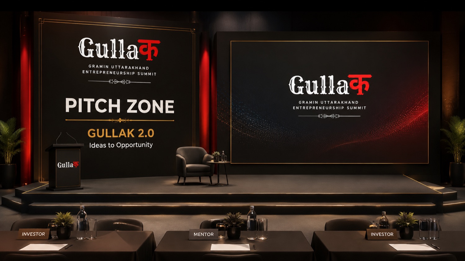Gullak pitch zone stage