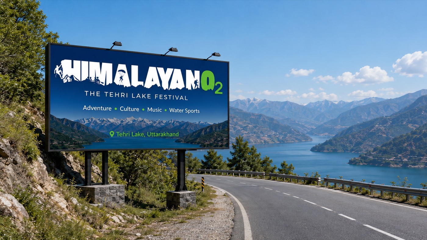 Himalayan O2 outdoor campaign series