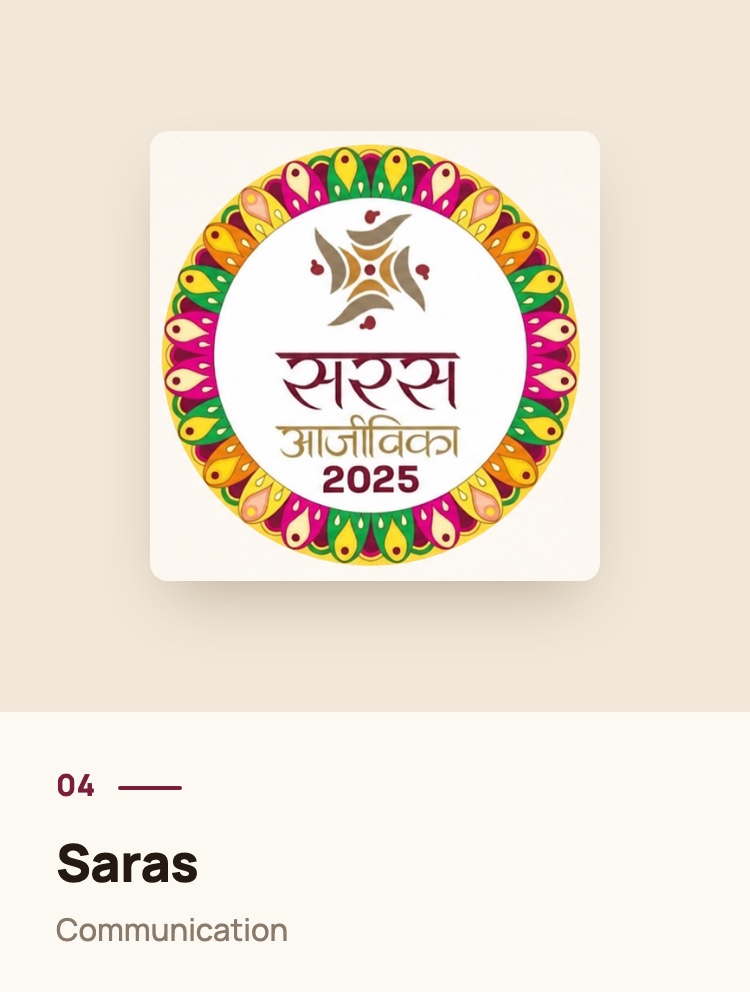 Saras Aajeevika 2025 card